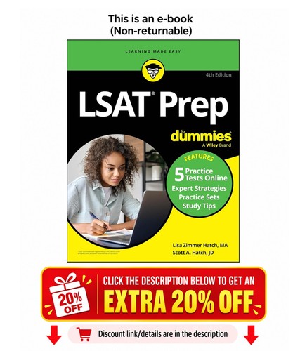 Lsat prep for dummies - for, +